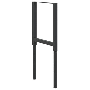 Darbastalio rėmai, 2vnt., juodi, 55x(69-95,5)cm, metalas