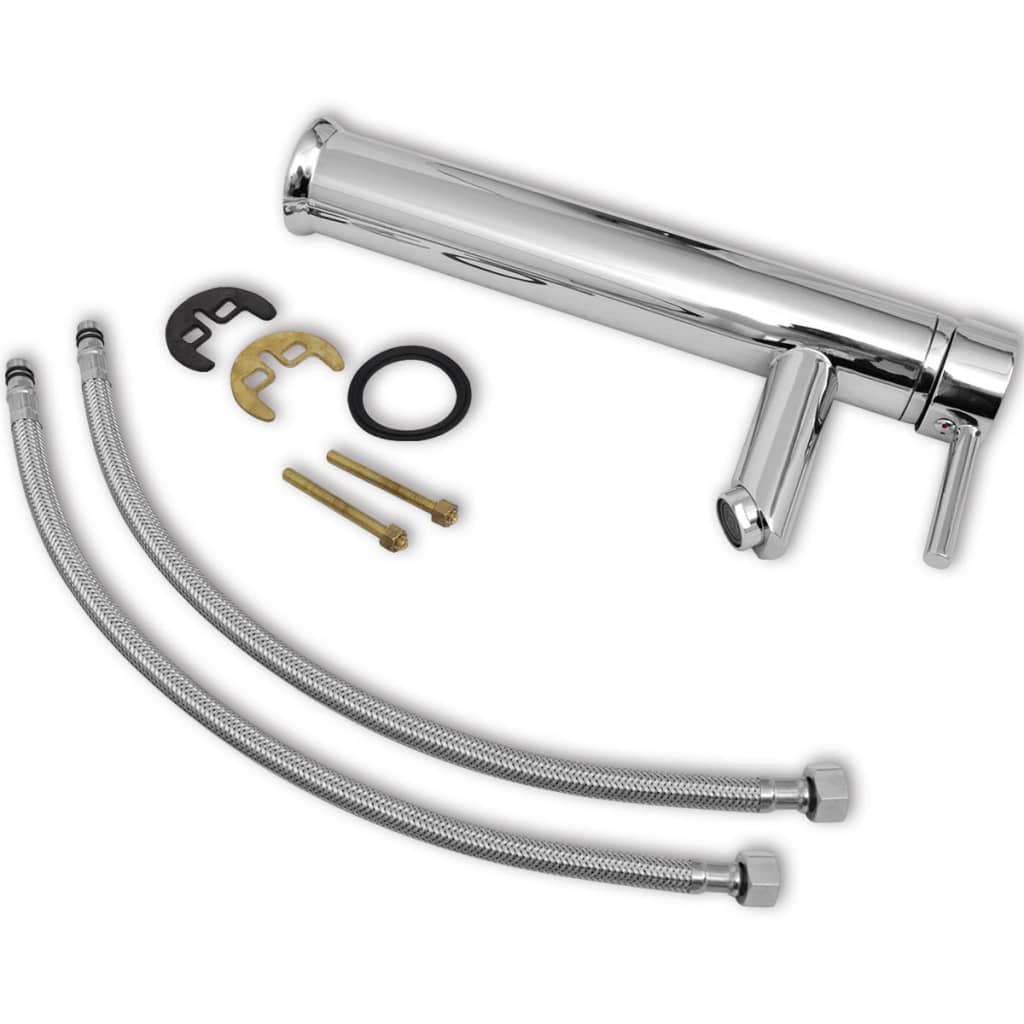 4 d. Vonios Baldų Komplektas su Praustuvu ir Maišytuvu, Juodas