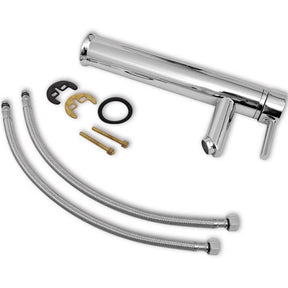 4 d. Vonios Baldų Komplektas su Praustuvu ir Maišytuvu, Juodas