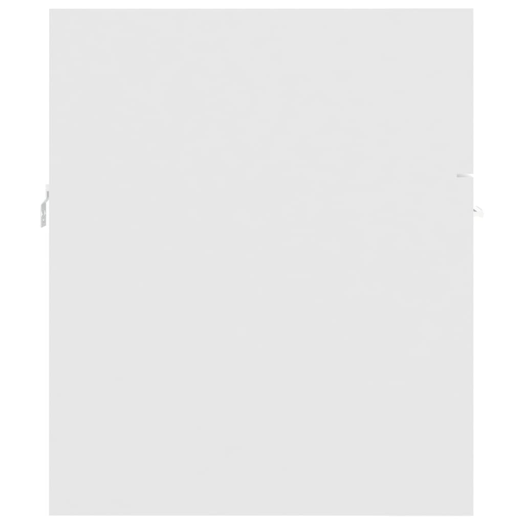 Vonios kambario baldų komplektas, baltos spalvos, MDP