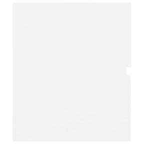 Vonios kambario baldų komplektas, baltos spalvos, MDP