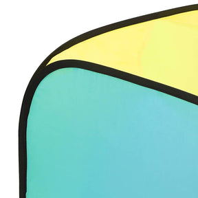 Žaidimų palapinė su 250 kamuoliukų, spalvota, 190x264x90cm