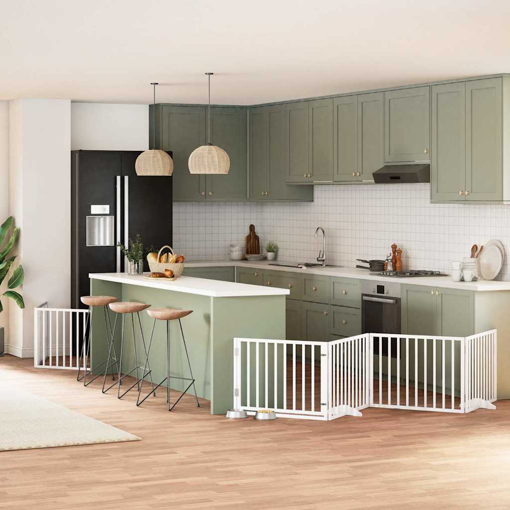 Varteliai šunims su durimis, 9 segmentai, 450cm, tuopos mediena