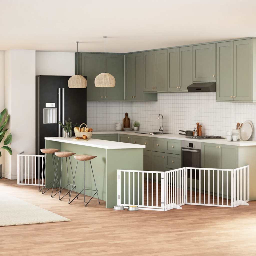 Varteliai šunims su durimis, 9 segmentai, 450cm, tuopos mediena