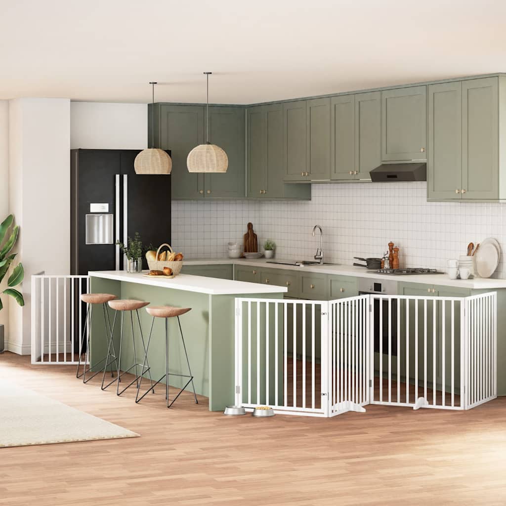 Varteliai šunims su durimis, 9 segmentai, 450cm, tuopos mediena