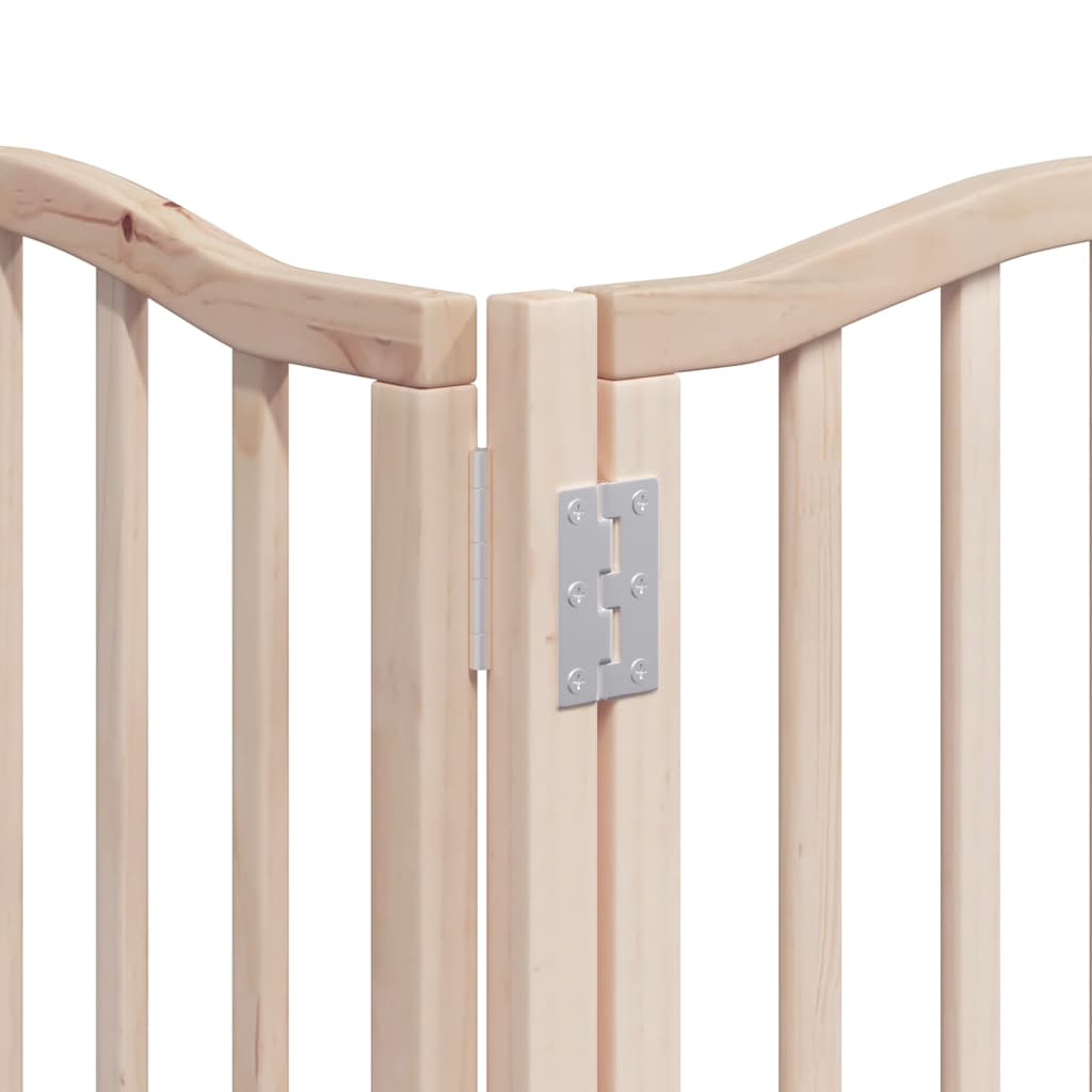 Varteliai šunims su durimis, 9 segmentai, 450cm, tuopos mediena