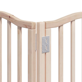 Varteliai šunims su durimis, 9 segmentai, 450cm, tuopos mediena