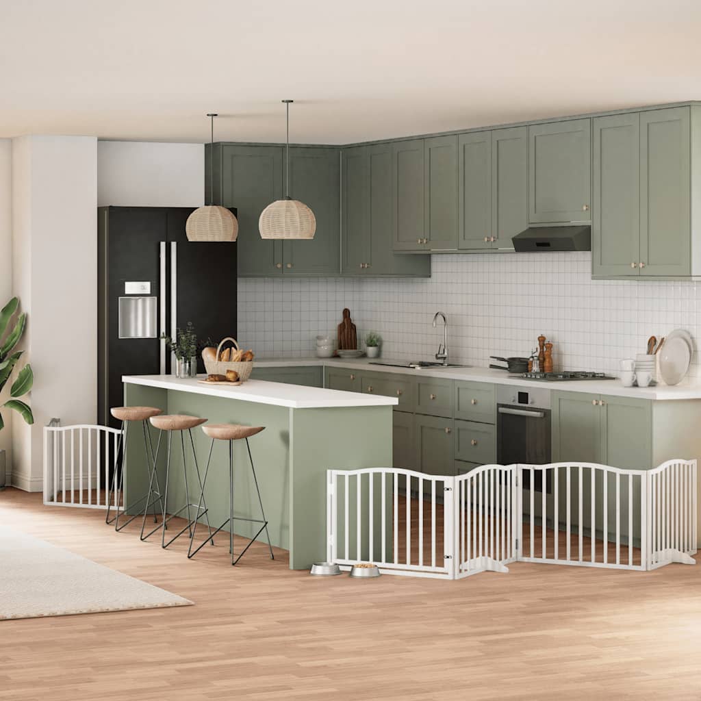 Varteliai šunims su durimis, 9 segmentai, 450cm, tuopos mediena