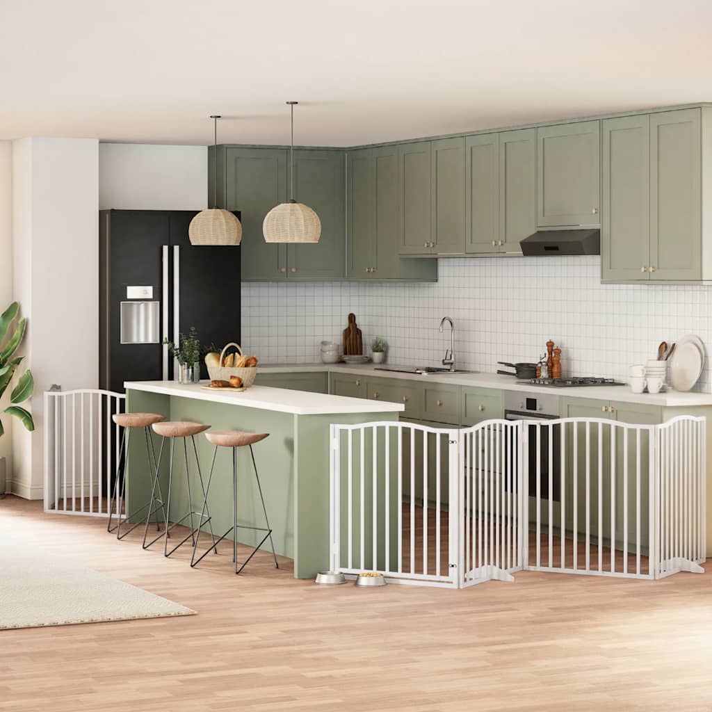 Varteliai šunims su durimis, 9 segmentai, 450cm, tuopos mediena