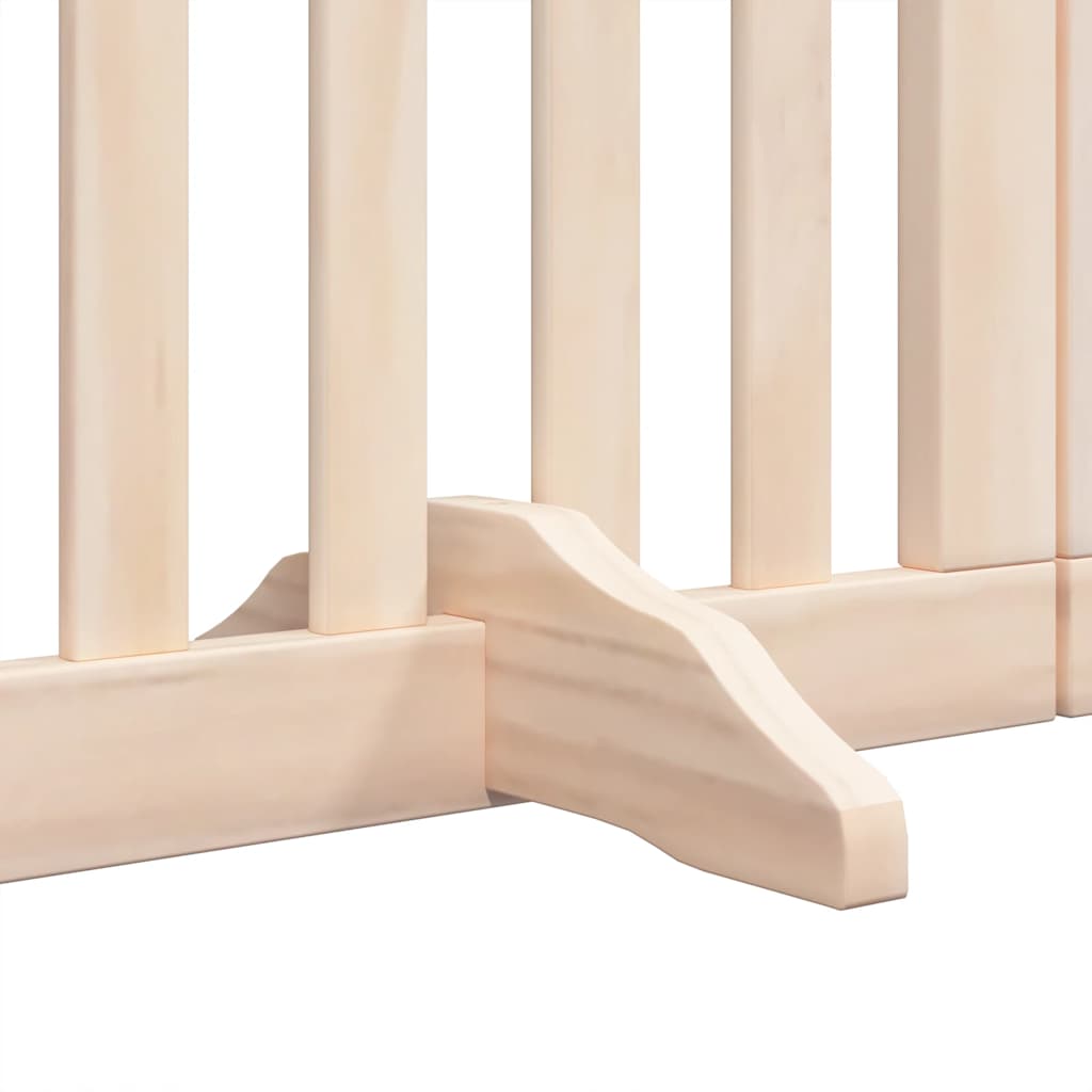 Varteliai šunims su durimis, 9 segmentai, 450cm, tuopos mediena