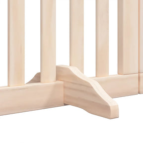 Varteliai šunims su durimis, 9 segmentai, 450cm, tuopos mediena