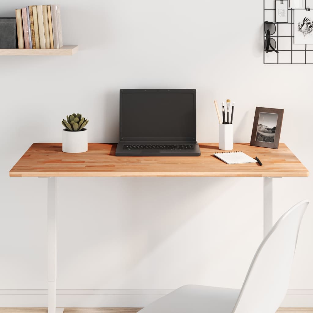 Stalviršis, 80x40x1,5cm, bukmedžio masyvas, stačiakampis