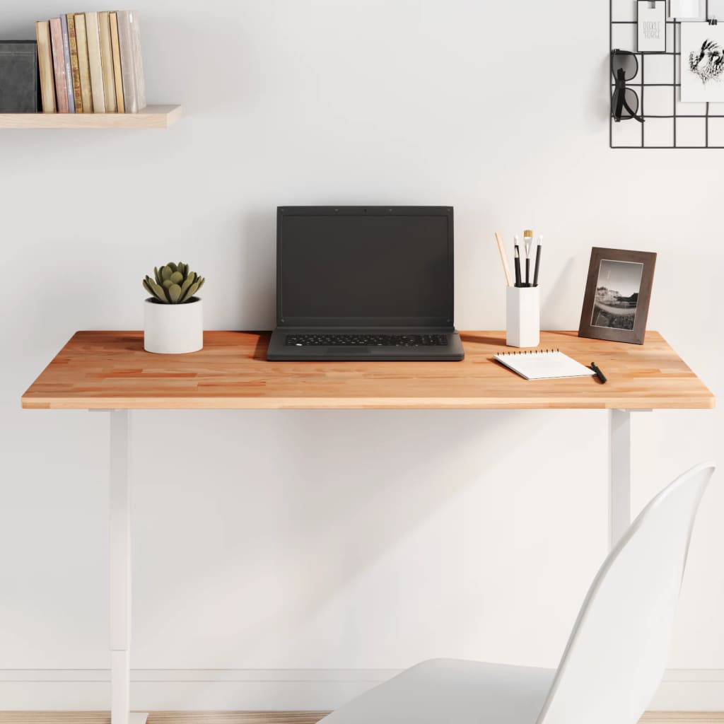 Stalviršis, 80x40x1,5cm, bukmedžio masyvas, stačiakampis