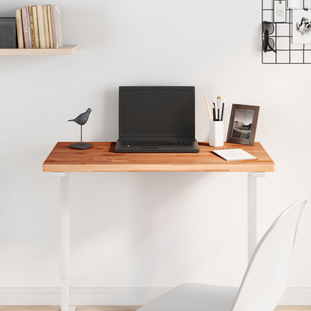 Stalviršis, 80x40x1,5cm, bukmedžio masyvas, stačiakampis