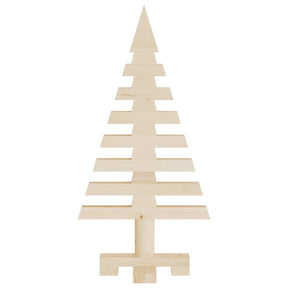 Medinės Kalėdų eglutės, 3vnt., pušies medienos masyvas