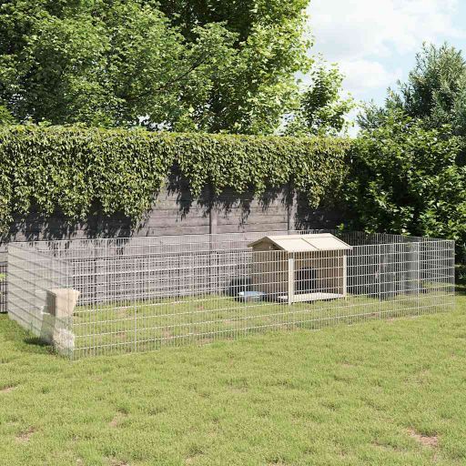 Aptvaras gyvūnams, 6 segmentai, 54x60cm, galvanizuota geležis