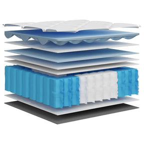 Kišeninių spyruoklių čiužinys, 90x190cm, vidutinis plus