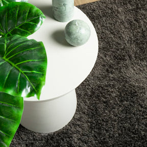 Kilimas ISTAN, antracito, 80x150cm, blizgus, aukšti šereliai