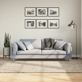 Kilimas ISTAN, antracito, 80x150cm, blizgus, aukšti šereliai