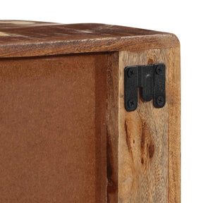 Sieninė televizoriaus spintelė, 100x32x25cm, perdirbta mediena