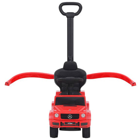 Paspiriamas vaikiškas automobilis Mercedes-Benz G63, raudonas
