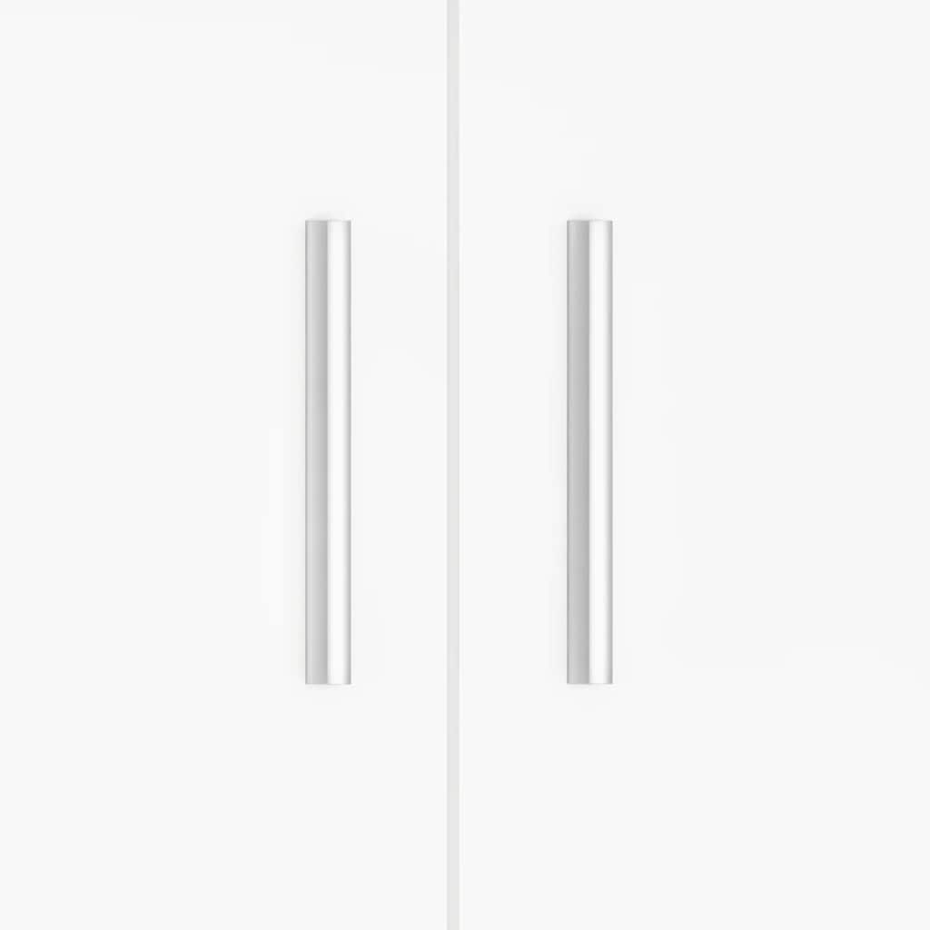 Akvariumo stovas, baltos spalvos, 81x36x73cm, apdirbta mediena