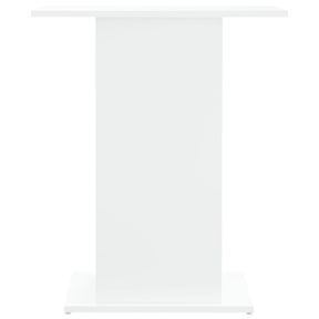 Akvariumo stovas, baltas, 60,5x36x72,5cm, apdirbta mediena