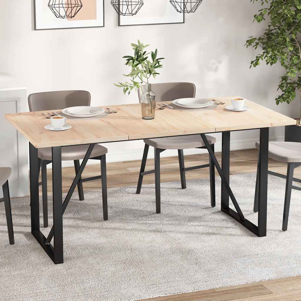 Stalviršis, 40x40x1,7cm, pušies medienos masyvas, kvadratinis