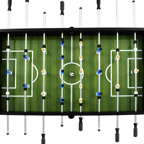 Stalo futbolo stalas, juodas, plienas, 60kg, 140x74,5x87,5cm